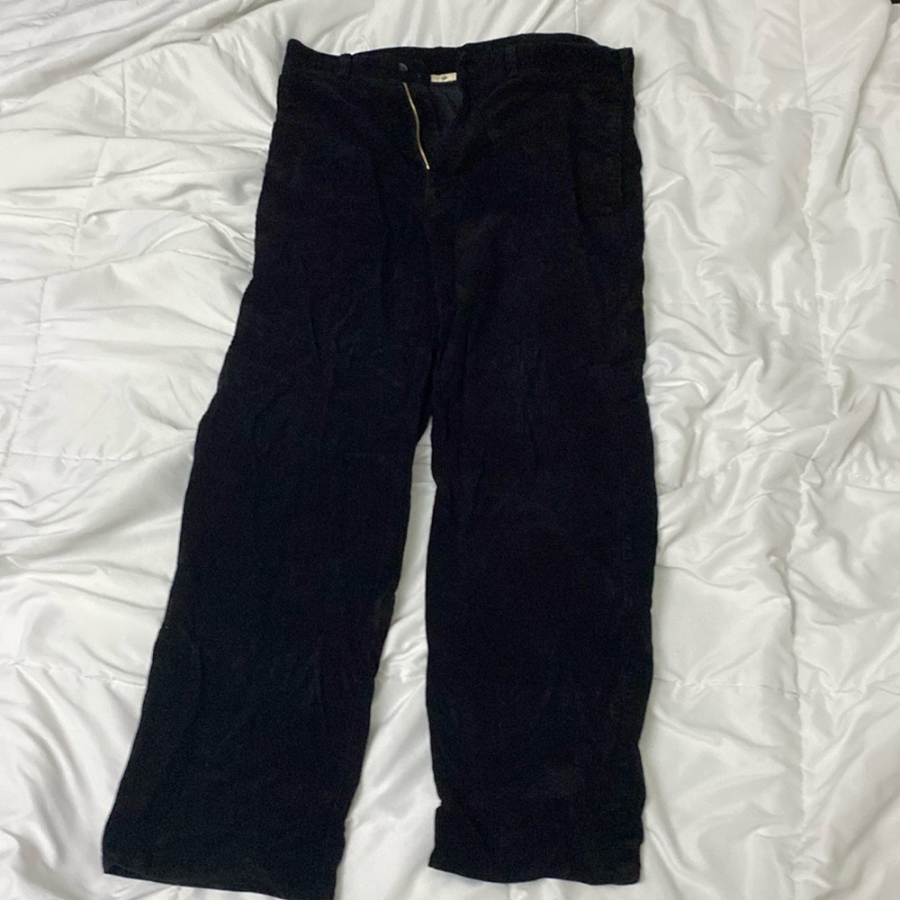 Black Corduroy Pants